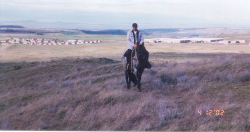 Hoffmann Ranch Branding, 2003 - Daryl On His Own